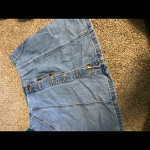 Button up skirt